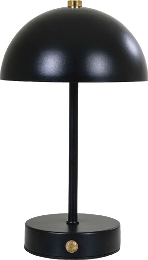 House Nordic LED bordlampe Holt Svart Oppladbare lamper