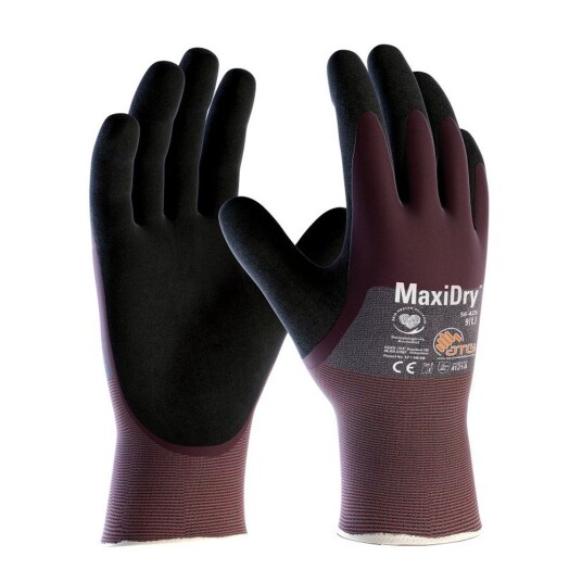 ATG MaxiDry Plum 3/4 HT hansker, 12 par ,SBG-56-425 10