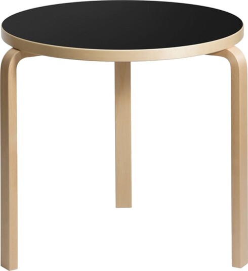 artek 90B Spisebord Ø75 Sort artek 90B Spisebord Ø75 Sort