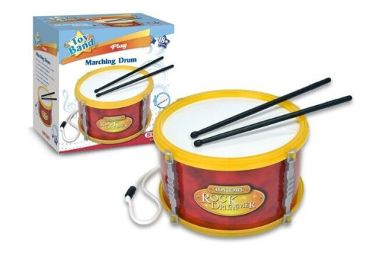Bontempi Marching drum with shoulder strap & drum sticks Bontempi Marching drum with shoulder strap & drum sticks