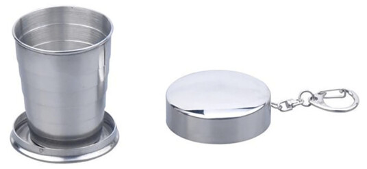Catsson Int Group LTD Sammenleggbart Shotglass på Nøkkelring