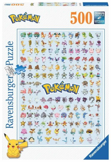 Pokemon Puslespill 500 brikker   Ravensburger