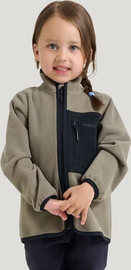 Tretorn Kids" Scout Wind Fleece Jacket Smokey Olive 146/152