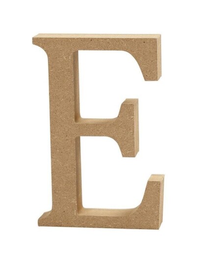 Creativ Company Letter E MDF 8cm 1pc. Creativ Company Letter E MDF 8cm 1pc.
