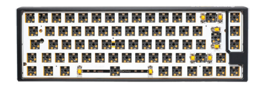 Ducky One 3 Classic Gaming Tastatur 65% Barebone RGB Grå