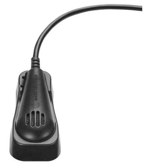Audio-Technica ATR4650-USB Omnidireksjonal Kondensatormikrofon for Podcasting og Videokonferanser Svart