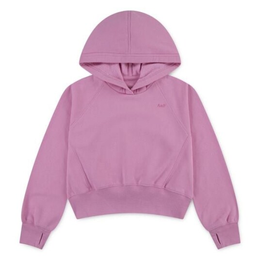 Abercrombie & Fitch Essential hoodie girls   pink   170/176