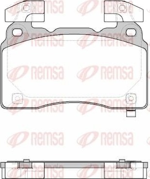 REMSA 1438.24 Bremseklosser