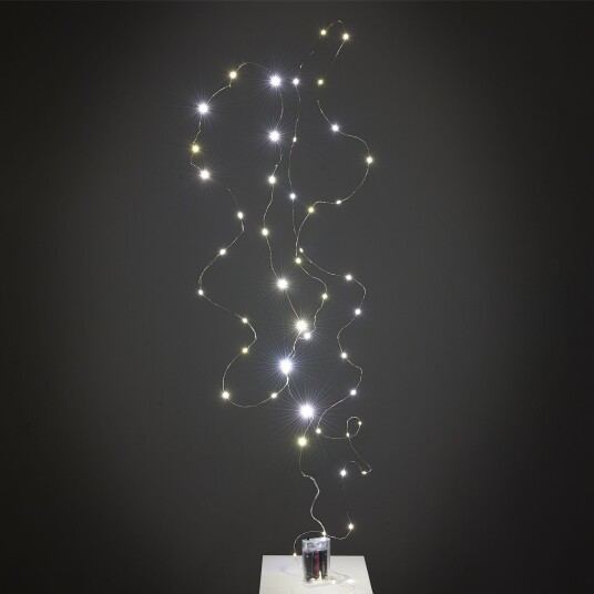 LED-lysslynge Hvit for Ballonger
