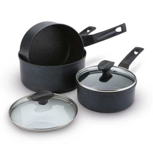 Meyer 9x Tougher grytesett 3 stk 16, 18, 20 cm Meyer 9x Tougher grytesett 3 stk 16, 18, 20 cm