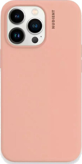 Nudient iPhone 13 Pro Base Silicone Deksel - Peach Orange