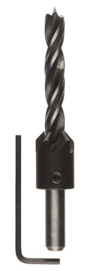 Bosch Trespiralbor med forsenker 10 mm Bosch Trespiralbor med forsenker 10 mm
