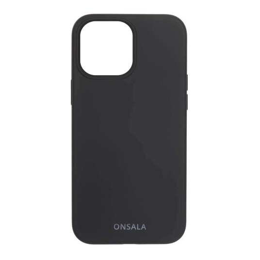 ONSALA Mobildeksel Silikon Svart iPhone 13 Pro Max