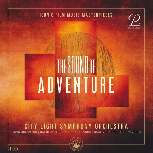 City Light Symphony Orchestra Kevin Griffiths The Sound of Adventure CD City Light Symphony Orchestra Kevin Griffiths The Sound of Adventure CD
