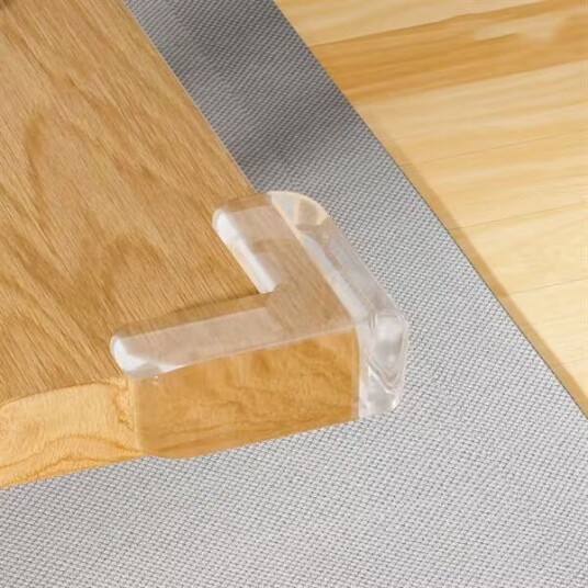 Hjørnebeskyttelse 40x40x15mm 10-pakning Gjennomsiktig