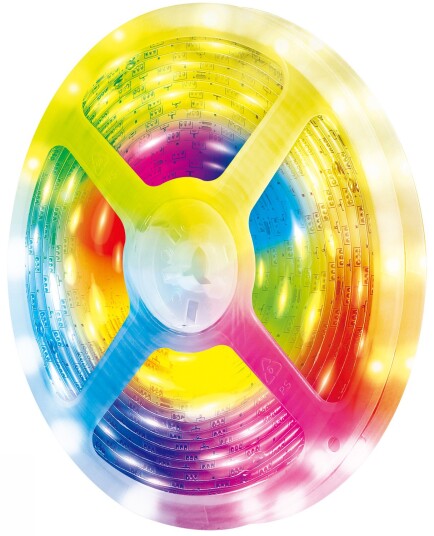 Smart RGB LED-lyslist - 400lm, WiFi, Tuya - 5m