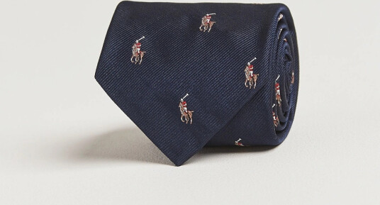 Polo Ralph Lauren Polo Player Tie Navy Polo Ralph Lauren Polo Player Tie Navy