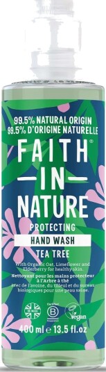 Faith In Nature Hand Wash Tea Tree 400 ml Faith In Nature Hand Wash Tea Tree 400 ml