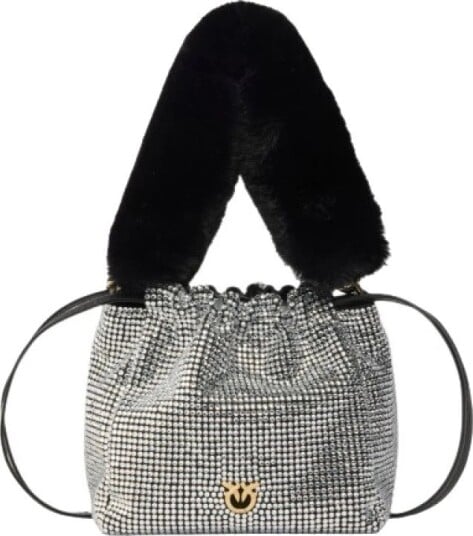 Pinko, Dame, Vesker, Svart, ONE SIZE,