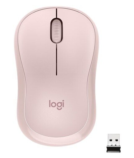 Logitech M220 Silent - Mus - Optisk - 3 knapper - Rosa Logitech M220 Silent - Mus - Optisk - 3 knapper - Rosa