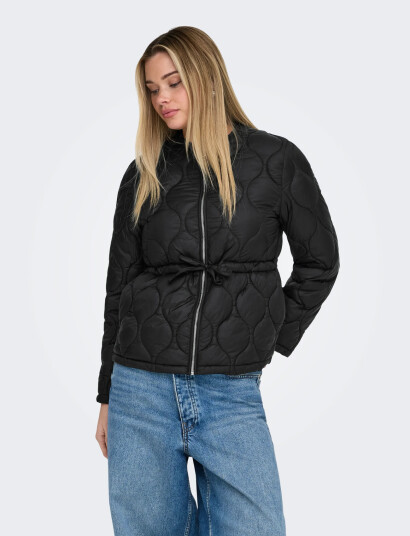 ONLY Onlamara Quilted Jacket Otw   Black   XL
