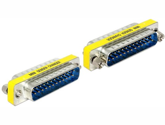 Delock Adapter Sub-D DB-25 Til DB-25 Delock Adapter Sub-D DB-25 Til DB-25