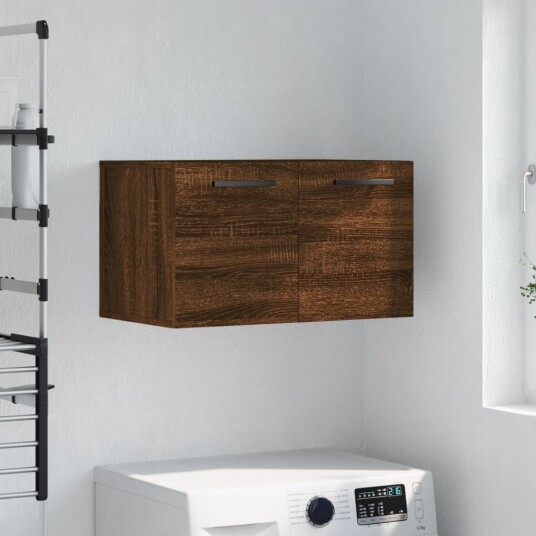 vidaXL Veggskap brun eik 60x36,5x35 cm konstruert tre vidaXL Veggskap brun eik 60x36,5x35 cm konstruert tre