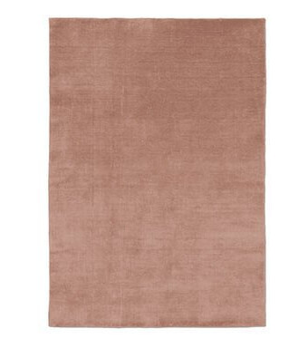 Solid teppe rosa