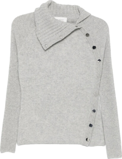 Sportmax Dame Strikkevarer Grå XS,