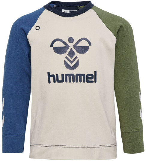 Hummel Genser hmlAssym Black Iris m. Logo Hummel 74 Genser Blå Grønn Hvit Hummel Genser hmlAssym Black Iris m. Logo Hummel 74 Genser Blå Grønn Hvit
