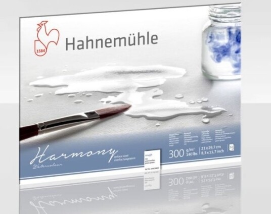 Hahnemühle 10628840 Kunstark/ Papir 300 G/M² 12 Ark Hahnemühle 10628840 Kunstark/ Papir 300 G/M² 12 Ark