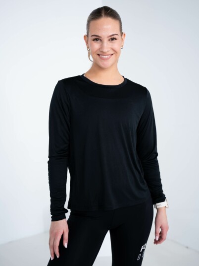 Röhnisch Team Logo Long Sleeve Sort XXXL
