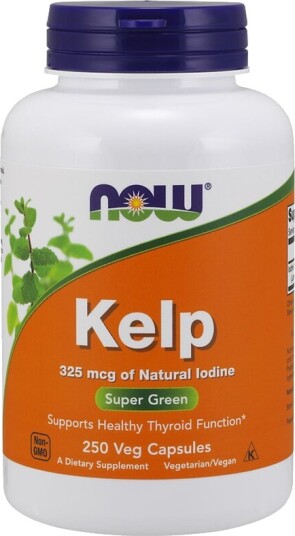 Now kelp 325 mcg jod 250 kaps