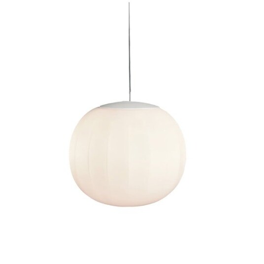 Lita Pendant Pendel 18 cm Hvit / Opalglass