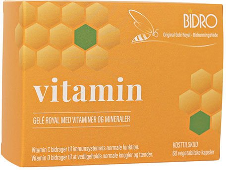 Bidro Vitamin 60 veg. kapsler - 60 Kapslar Bidro Vitamin 60 veg. kapsler - 60 Kapslar