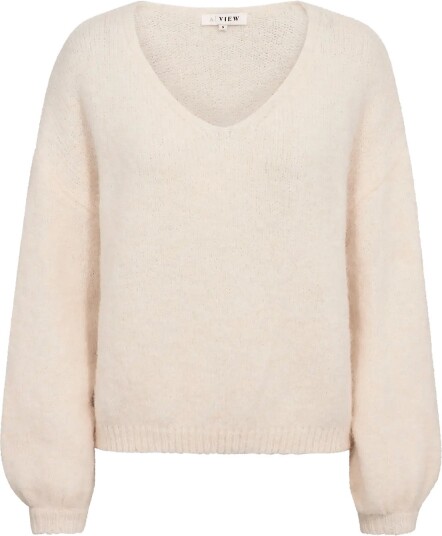 A View Inge V Neck Knit OFF WHITE 42 A View Inge V Neck Knit OFF WHITE 42