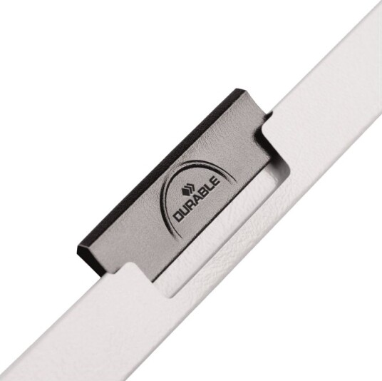 Durable Duraclip 30 - Klipsfil - For A4 (210 X 297 Mm) - Kapasitet: 30 Ark - Blå Med Transparent Frontdeksel