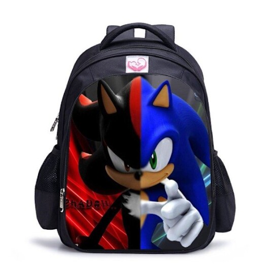 Kid Sonic Boys Girls Ryggsekk Skole Ryggsekk Skoleveske Gave Kid Sonic Boys Girls Ryggsekk Skole Ryggsekk Skoleveske Gave