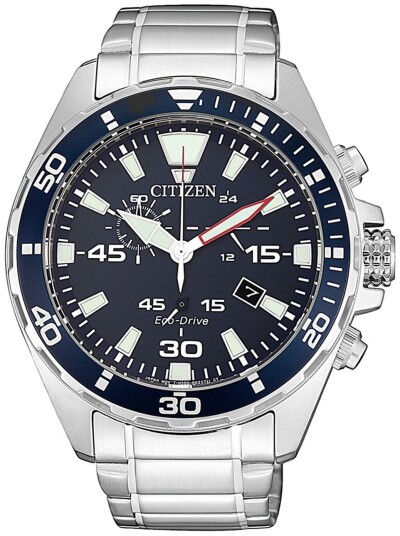 Citizen Herreklokke AT2431 87L Eco Drive 180 Blå/Stål Ø43.5 mm Citizen Herreklokke AT2431 87L Eco Drive 180 Blå/Stål Ø43.5 mm
