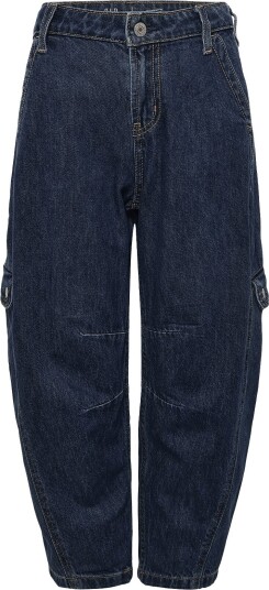 GAP Kids Barrel Cargo Jeans From The Gap Collection Blue 128/134 GAP Kids Barrel Cargo Jeans From The Gap Collection Blue 128/134