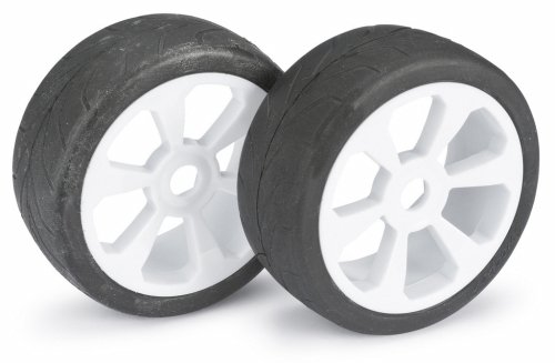 Absima 2530007 Wheel Set Buggy "6 Spoke/Street" White 1:8 2 PCS