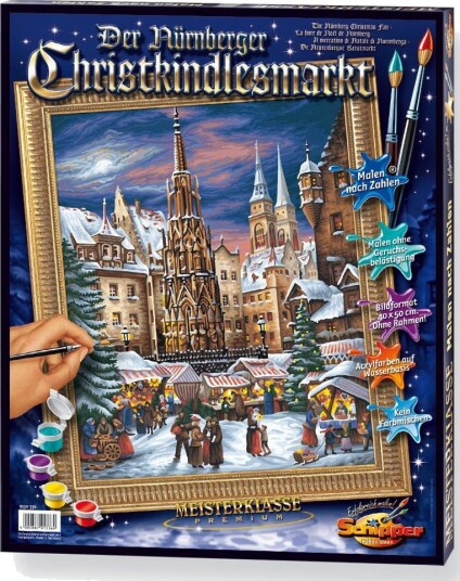 Schipper Meisterklasse Mal etter nummer 40x50 cm Nürnberg julemarked