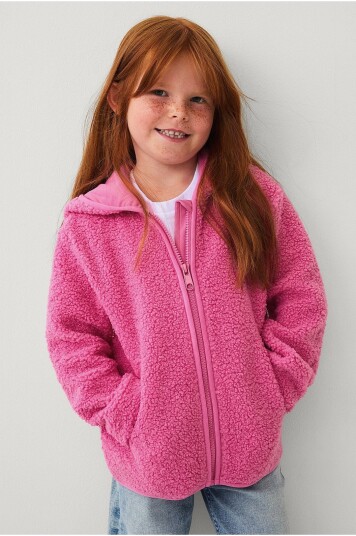 Ellos Collection - Hettegenser i pile - Rosa