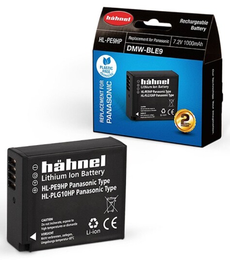Hähnel Batteri til Panasonic Kameraer (HL-PE9HP/DMW-BLE9) - Oppladbart - 1000mAh Hähnel Batteri til Panasonic Kameraer (HL-PE9HP/DMW-BLE9) - Oppladbart - 1000mAh