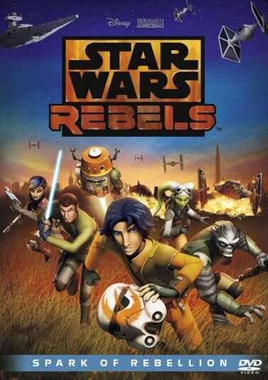 Star Wars Rebels Spark Of Rebellion DVD Star Wars Rebels Spark Of Rebellion DVD