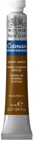 Winsor Newton Cotman akvarellfarge 8ml Burnt Umber 076