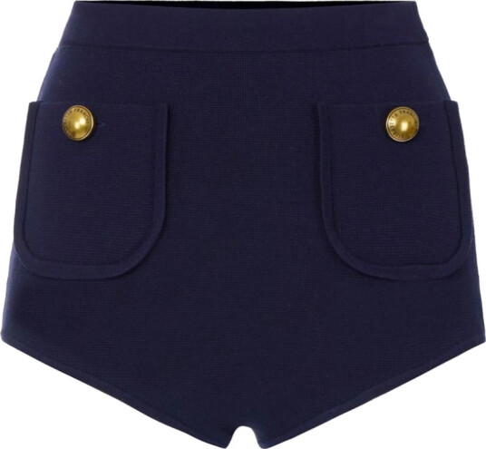 Elisabetta Franchi Dame Shorts Blå S, Elisabetta Franchi Dame Shorts Blå S,