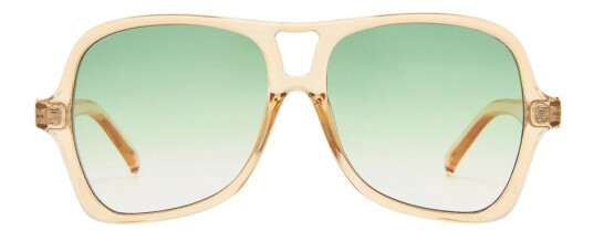 Le Specs Fortune Teller Sand/Jade Grad Lens