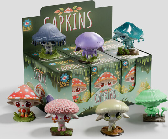 Kaleidos Capkins: Blind Box Series 1 with 6Piece PDQ Kaleidos Capkins: Blind Box Series 1 with 6Piece PDQ