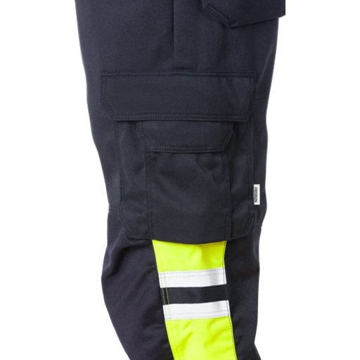 Fristads Byxa Stretch Flamestat 2162 Athf Klass 1 Varselgul/marinblå D112